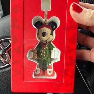 Festive Mickey Mouse Ornament